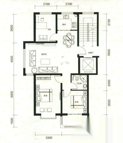 唐山新房 古冶区 金山首府 > 户型介绍