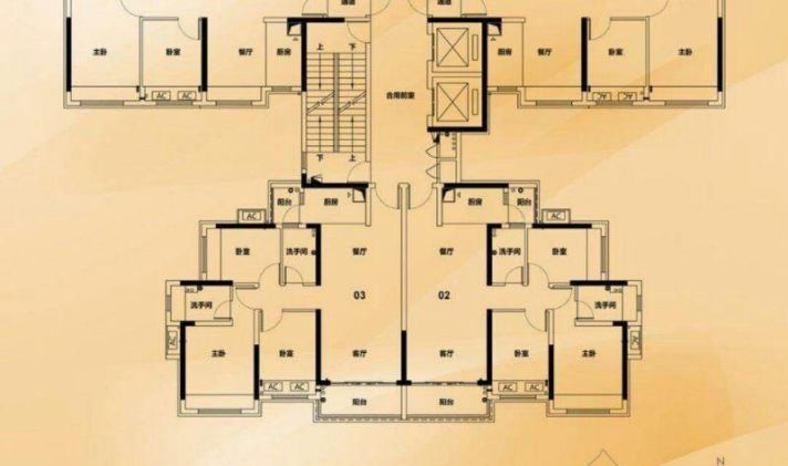 三水西南 恒福新里程花园 3室2厅2卫 113平米