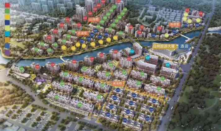 东港新市区 日照招商莱顿小镇 4室2厅2卫 175平米