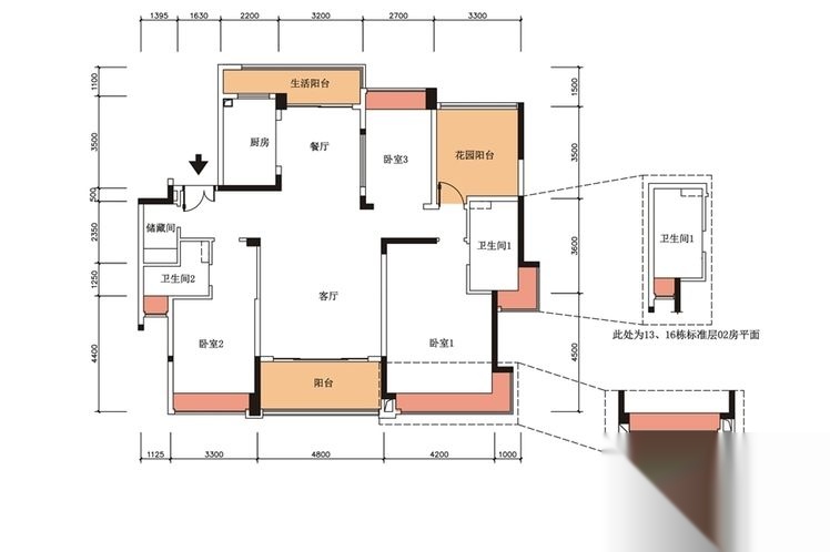 华发山庄户型图大全图片