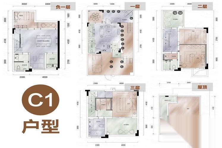 保利茵梦湖一期户型图_【优优好房】重庆房产网